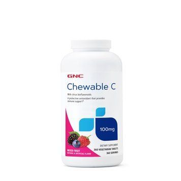 GNC Chewable C 100 mg, 360 вегатаблеток CN6800 фото