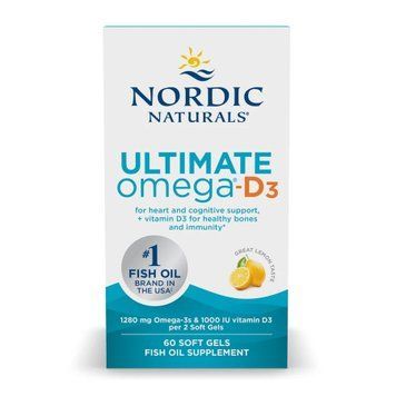 Ultimate Omega-D3 - 120 softgels 2023-10-5970 фото