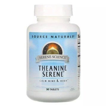 Source Naturals Serene Science Theanine Serene Calm Mind & Body, 30 таблеток CN13541 фото