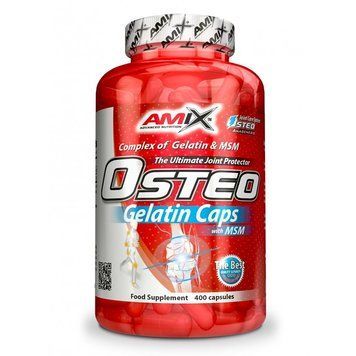 AMIX Osteo Gelatine + MSM, 400 капсул CN2466 фото
