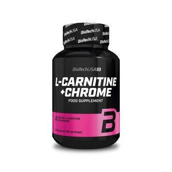 BioTech L-Carnitine + Chrome, 60 капсул CN3081 фото