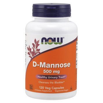 NOW D-Mannose 500 mg, 60 вегакапсул FD5996529EA9 фото