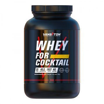 Vansiton Whey For Cocktail, 1.5 кг - Вишня CN10395-3 фото