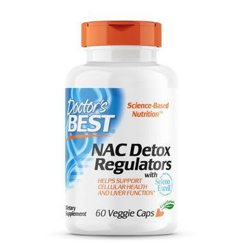 Doctor's Best NAC Detox Regulators, 60 капсул CN5332 фото