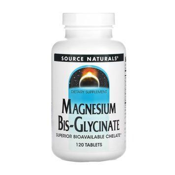 Magnesium Bis-Glycinate - 120 tabs 2023-10-5121 фото