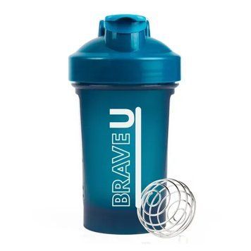 Shaker - 400ml Blue 2023-10-7558 фото