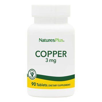 Natures Plus Copper 3 mg, 90 таблеток CN11746 фото