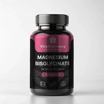 VitalHarmony Magnesium Bisglycinate, 90 капсул CN16698 фото