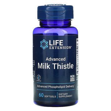Life Extension Advanced Milk Thistle, 60 капсул CN7958 фото