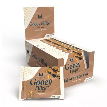 Protein Filled Cookie - 12x75g Chocolate Chip (До 06.26) 2024-11-0201 фото