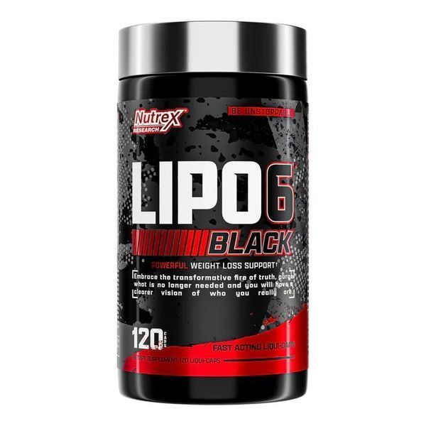 Nutrex Research Lipo-6 Black Maximum Potency, 120 капсул CN1208 фото