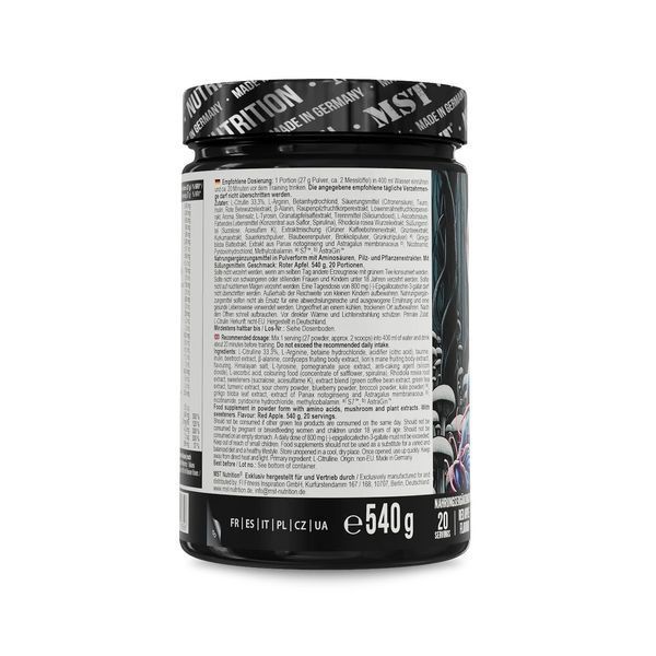 MST Nutrition Neuro Pump, 540 грам - Червоне яблуко CN19972-1 фото