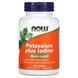 NOW Potassium plus Iodine, 180 таблеток CN11584 фото 1