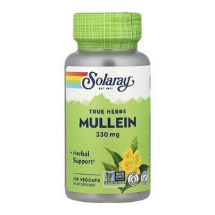 Mullein Leaf 330mg - 100 vcaps 2023-10-6980 фото