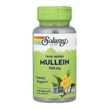 Mullein Leaf 330mg - 100 vcaps 2023-10-6980 фото