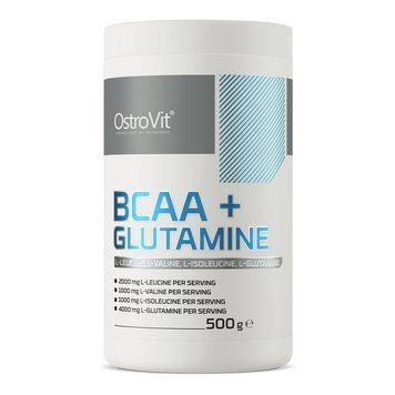 OstroVit BCAA + Glutamine, 500 грамм - Без вкуса CN1361-1 фото