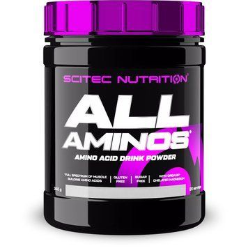 Scitec Nutrition All Aminos, 340 грамм - Зеленый чай с малиной CN11588-1 фото