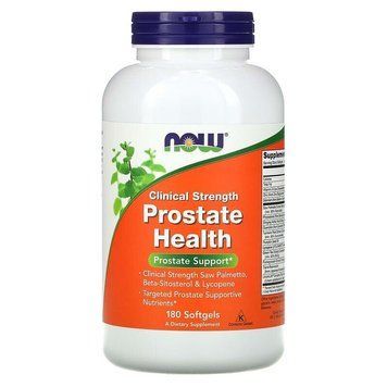 NOW Prostate Health, 180 капсул CN4533 фото