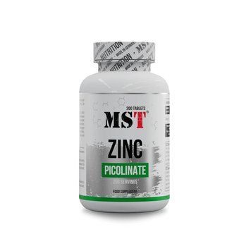 MST Nutrition Zinc Picolinate, 200 таблеток CN15450 фото
