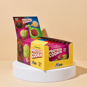 FitWin Protein Cookie 27%, 8*40 грамів MIX CN20121-1 фото