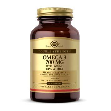 Double Strength Omega-3 700mg - 60 softgels (До 10.26) 2024-11-0007 фото