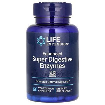 Life Extension Enhanced Super Digestive Enzymes, 60 вегакапсул CN16474 фото