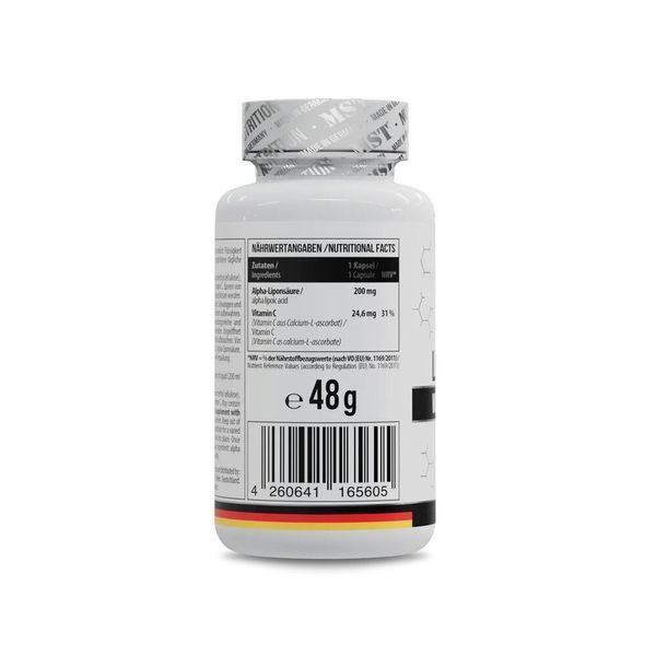 MST Nutrition Alpha Lipoic Acid, 60 капсул CN16562 фото