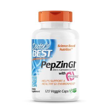 Doctor's Best PepZin Gl, 120 вегакапсул CN6243 фото