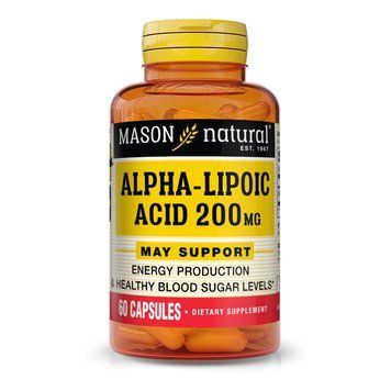 Mason Natural Alpha-Lipoic Acid 200 mg, 60 капсул CN11216 фото
