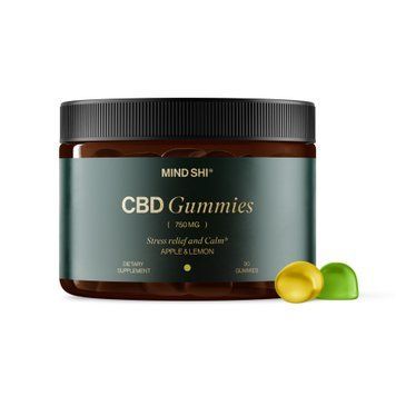CBD Gummies Full Spectrum 750 mg Apple & Lemon - 30 gummies (До 04.26) 2023-10-7585 фото