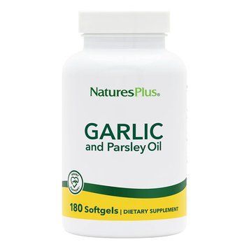 Natures Plus Garlic and Parsley Oil, 180 капсул CN11749 фото