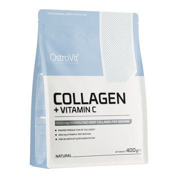 OstroVit Collagen + Vitamin C, 400 грам - Без смаку CN3838-1 фото