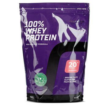 Progress Nutrition 100% Whey Protein, 920 грамм - Клубника CN14670-3 фото