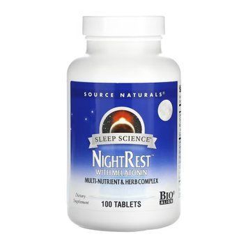 Sleep Science&reg; NightRest&trade; with Melatonin - 100 tabs D2F704BE790A фото