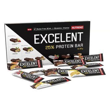 Nutrend Excelent Protein Bar MIX, 9*85 грамм CN19896-1 фото