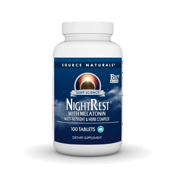 Source Naturals Sleep Science NightRest with Melatonin, 100 таблеток CN12634 фото