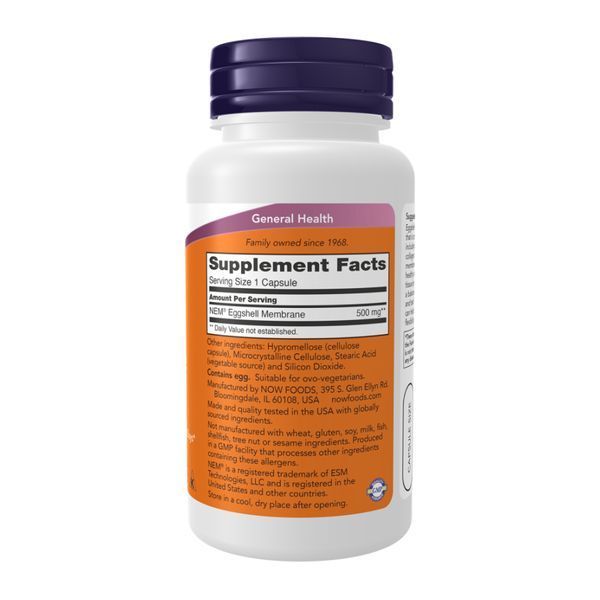 Eggshell Membrane 500mg - 60 caps 2023-10-5249 фото