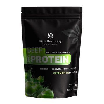 VitalHarmony Beef Protein, 700 грамм - Зеленое яблоко CN16918-4 фото