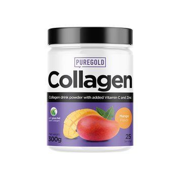 Pure Gold Protein Collagen, 300 грамм - Манго CN5711-3 фото
