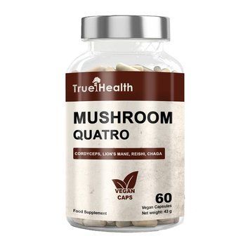 True Health Mushroom Quatro, 60 вегакапсул CN17088 фото