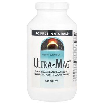 Source Naturals Ultra-Mag, 240 таблеток CN16792 фото