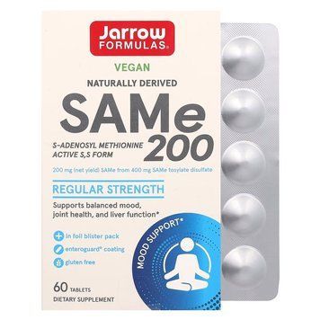 Jarrow Formulas SAMe 200 mg, 60 таблеток F11AB873B614 фото