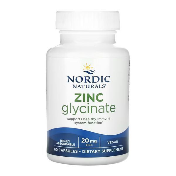 Zinc Glycinate - 60 caps 2023-10-7857 фото