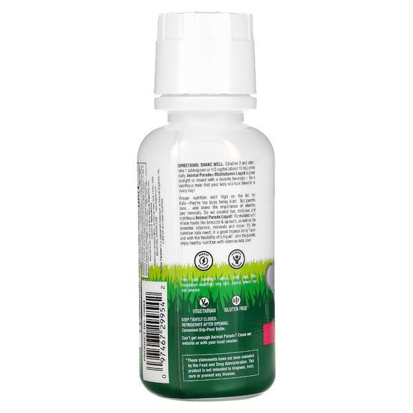 Natures Plus Animal Parade Miltivitamin Liquid, 236 мл - Тропічні ягоди E2AE321AD9AC фото
