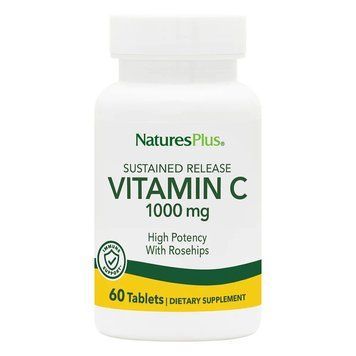 Natures Plus Vitamin C 1000 mg, 60 таблеток CN11706 фото