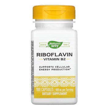 Riboflavin Vitamin B2 - 100 caps 2022-10-2057 фото