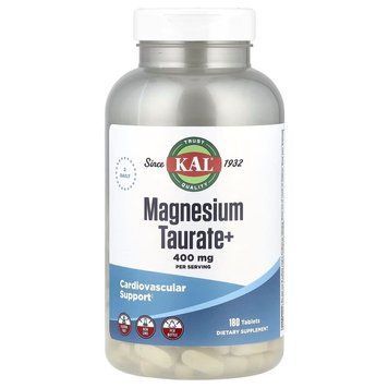 KAL Magnesium Taurate+ 400 mg, 180 таблеток CN17116 фото