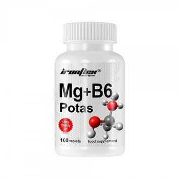 IronFlex Mg + B6 Potas, 100 таблеток CN9460 фото
