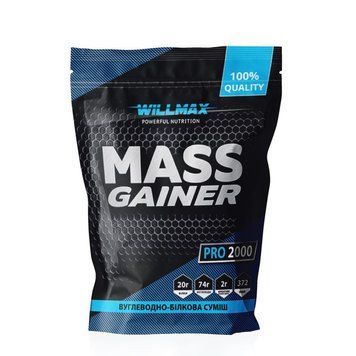 Willmax Mass Gainer, 2 кг - Манговый сорбет - Срок 03.26 CN8639-22 фото