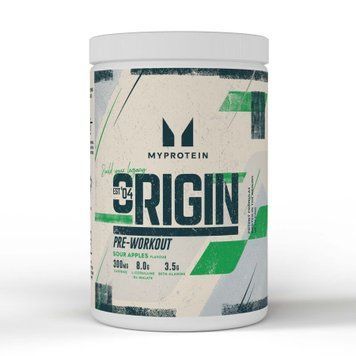 Origin Pre-Workout - 600g Sour Apple 2023-10-7590 фото